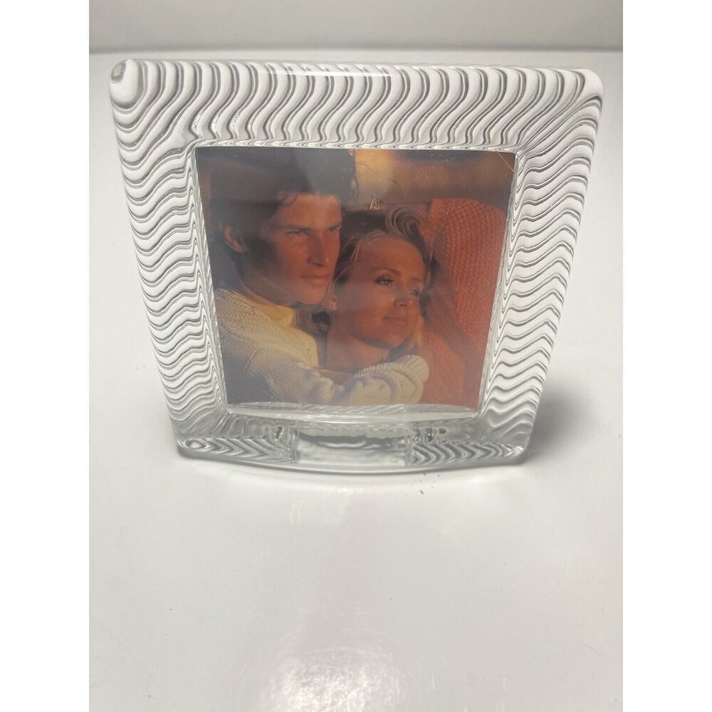 Mikasa Polished Portraits QQ100 Clear 686 Picture Frame small 4 3/8 x 4 3/8